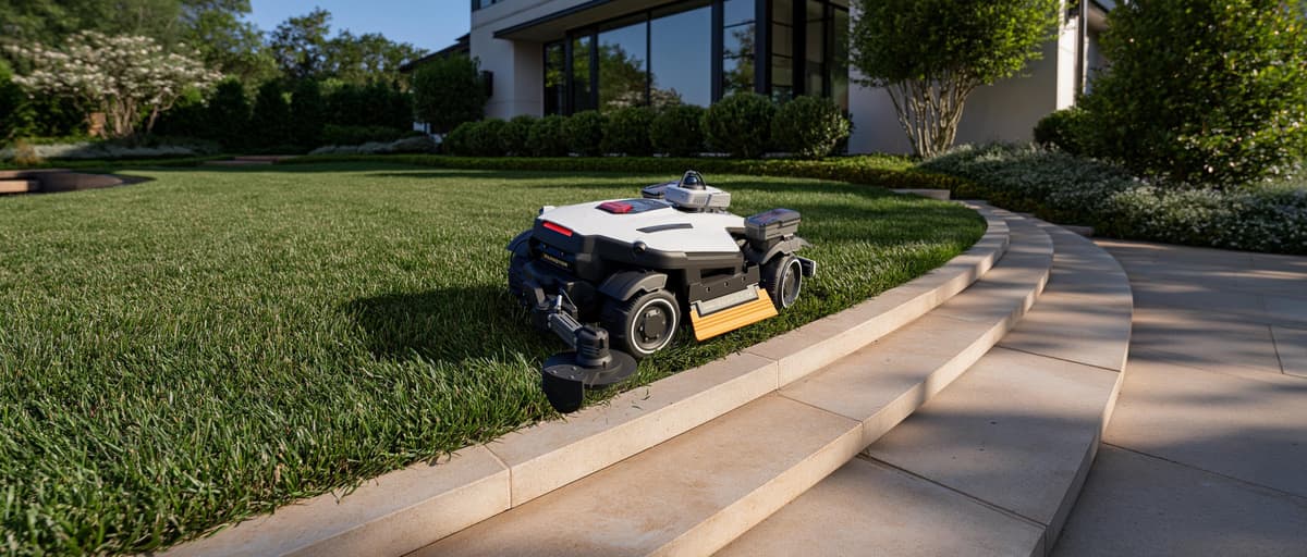 These new robot lawnmowers trim your edges
