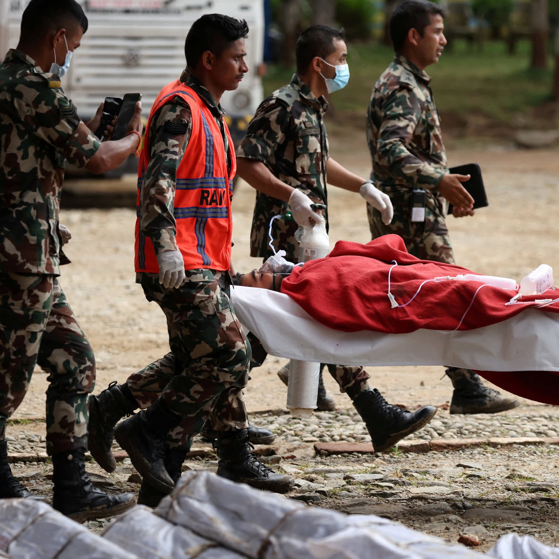 Workers Rescued From Tunnel in Nepal 9 Days After Flood