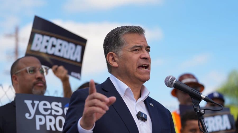 Becerra holds 27-point lead over Hilton in California governor's race: Poll