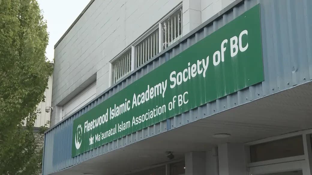 Surrey Islamic centre targeted with hateful, threatening vandalism