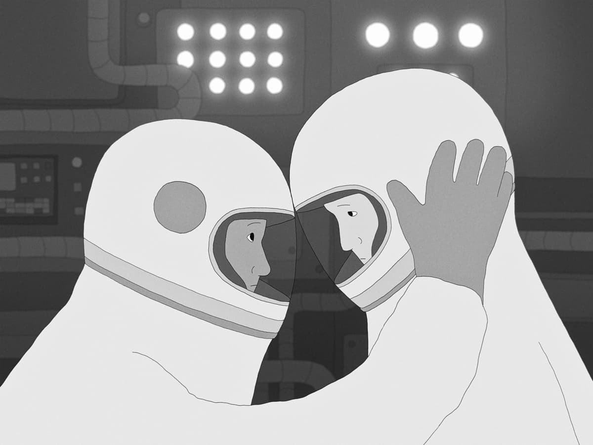 Moonfish’ Director and Stars Lucy Liu and Morgan Spector Break Down Their Black-and-White Animated Film About Isolated Astronauts And Why It’s an Allegory for ‘The Current Human Condition’
