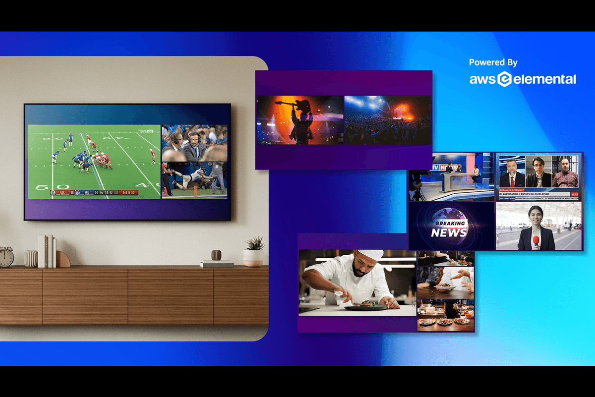 Amazon’s AWS Now Lets Streamers Deliver up to 11 Live Feeds on One Screen