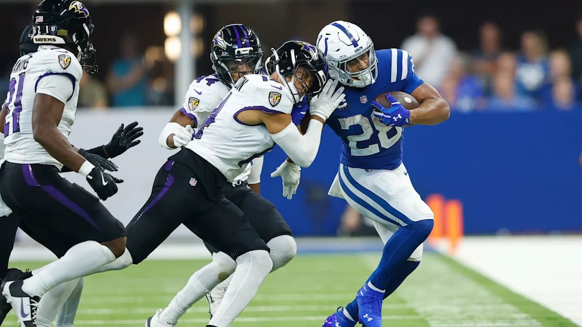 Jonathan Taylor: Loss to Ravens definitely a wakeup call
