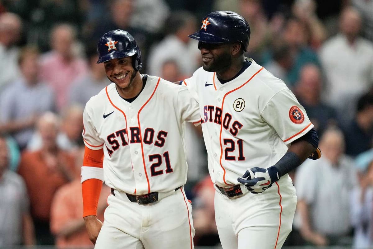 Early to work: How Jeremy Peña and Yordan Alvarez set the tone for a much-needed Houston Astros win