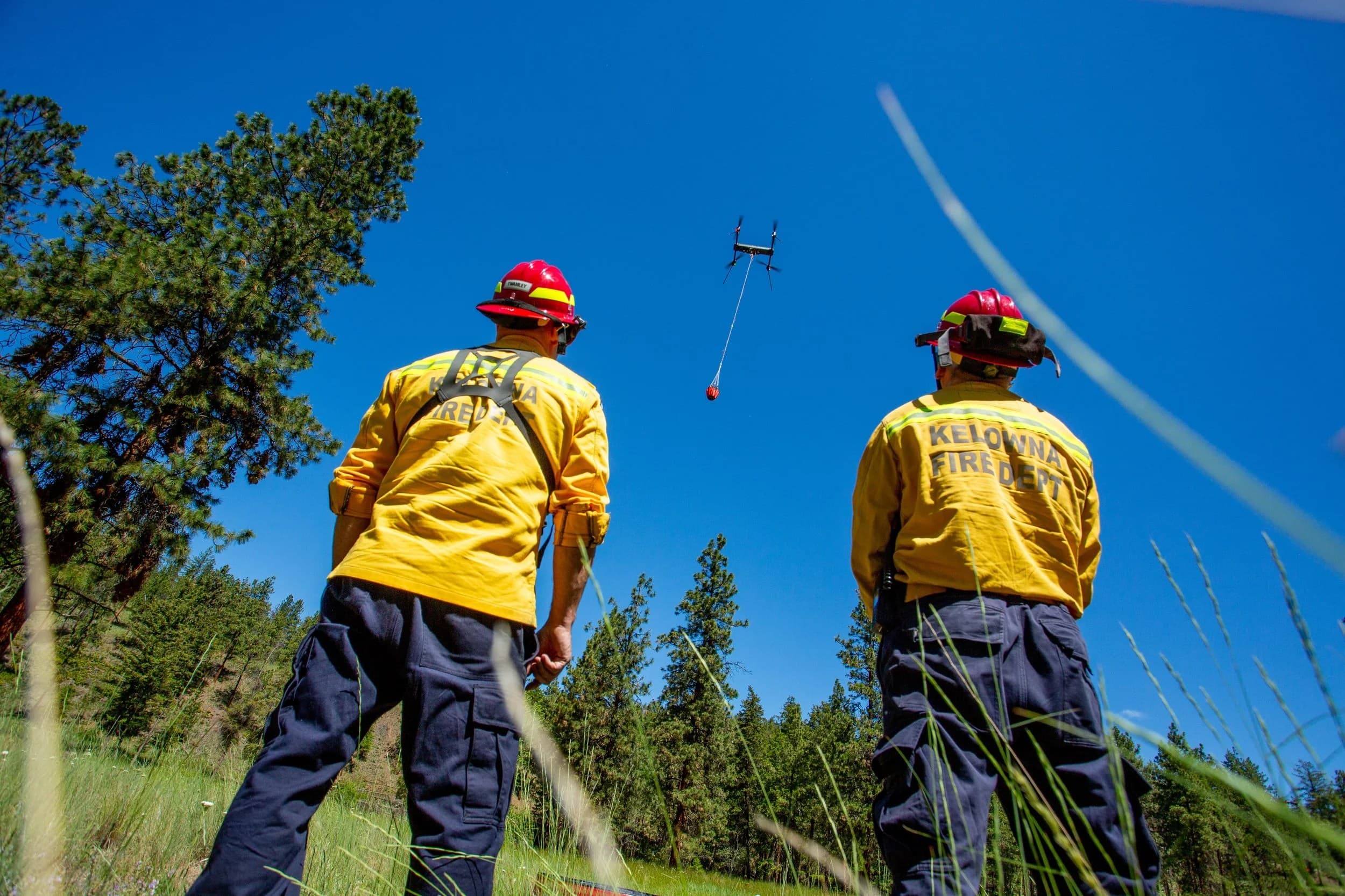 Drones could take on bigger role in future wildfire firefighting
