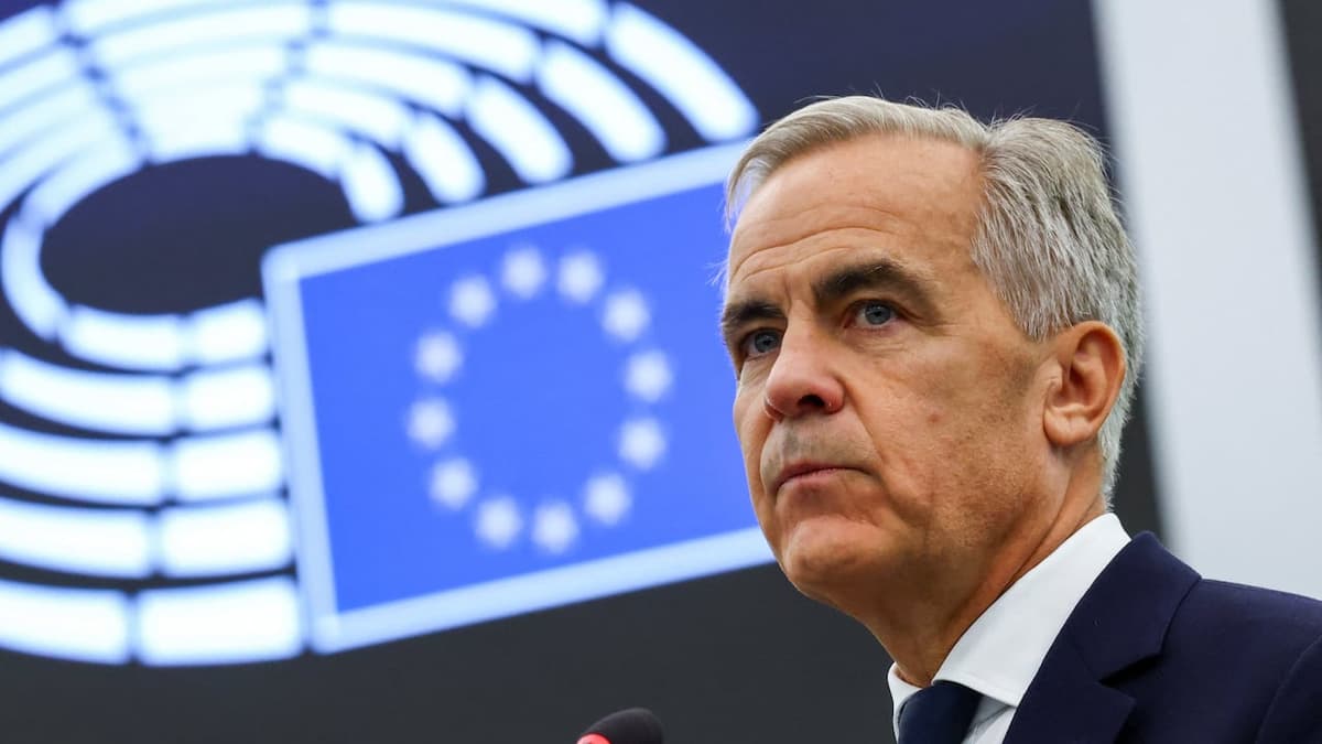 Carney nods to Trump, says Canada, Europe not 'fair-weather allies' in speech to European Parliament