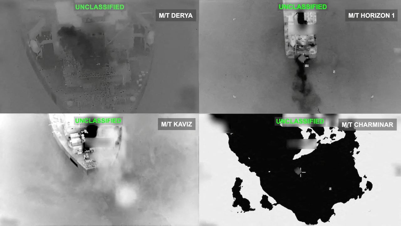 U.S. military says it destroyed 5 more Iranian oil tankers in latest escalation