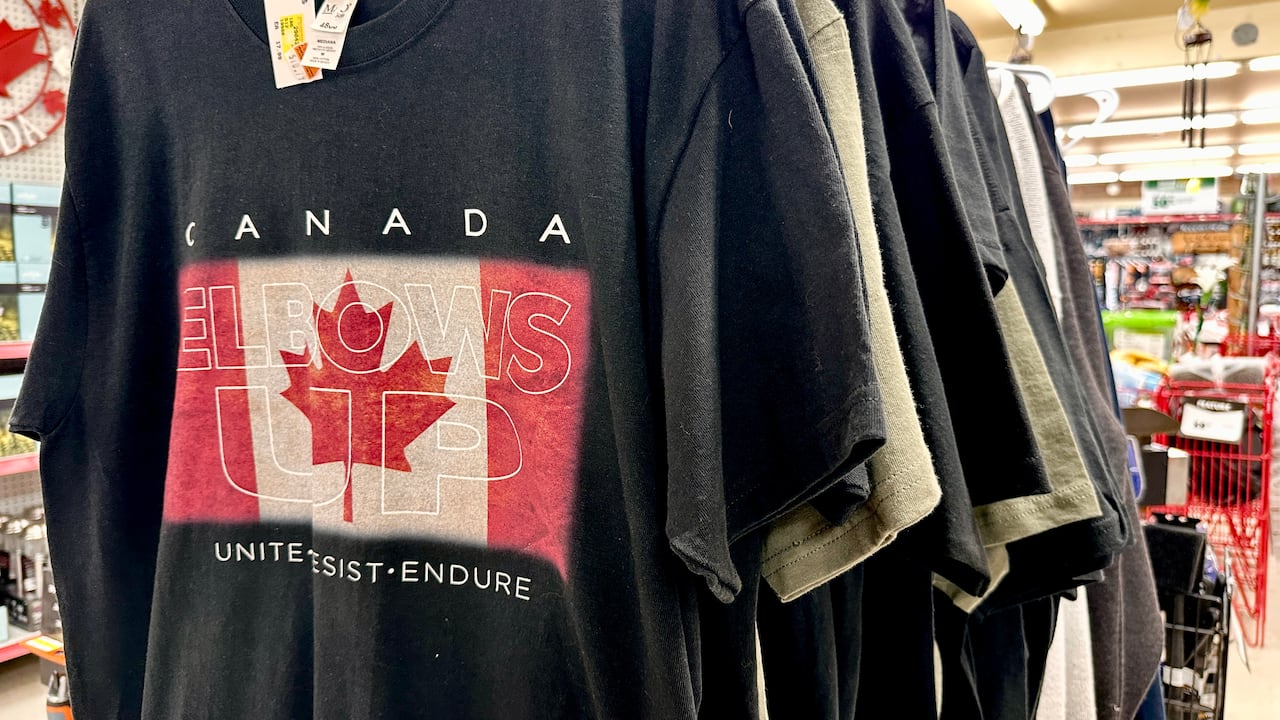 ‘Elbows Up’: Canadian companies trying to cash in on patriotic slogan