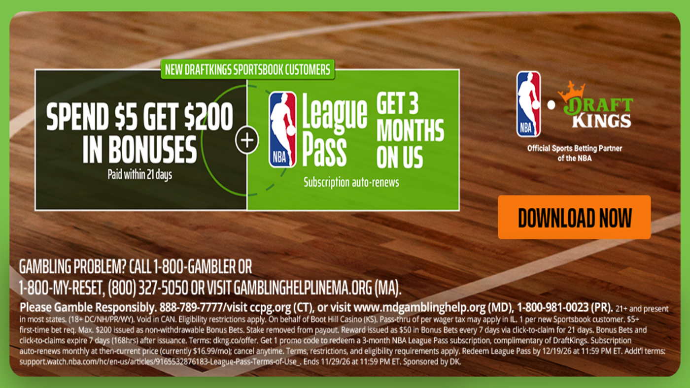 Use DraftKings promo code to get $200 bonus bets, free NBA League Pass for Heat-Timberwolves, Lakers-Warriors